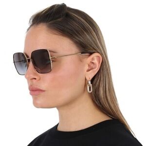 Dolce & Gabbana DG2242 1298/8G Lace Square Sunglasses